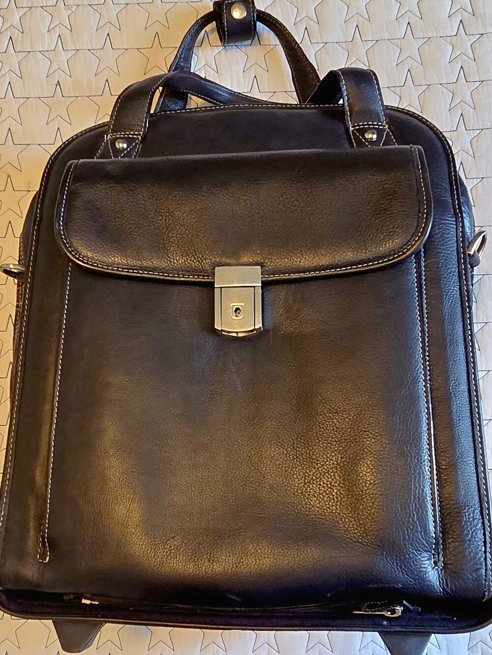 Versatile Rolling or Hand Carry Laptop Bag